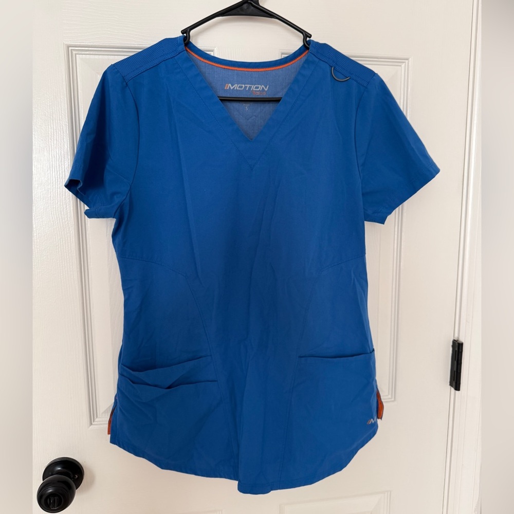 Barco Uniforms -S- Royal Blue Scrub Top